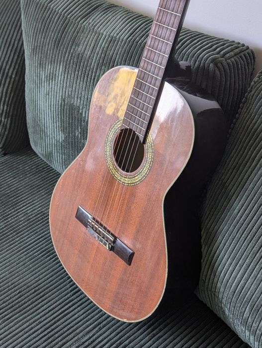 Gitara klasyczna Farra Carlo Caoba — mostek i podstrunnica